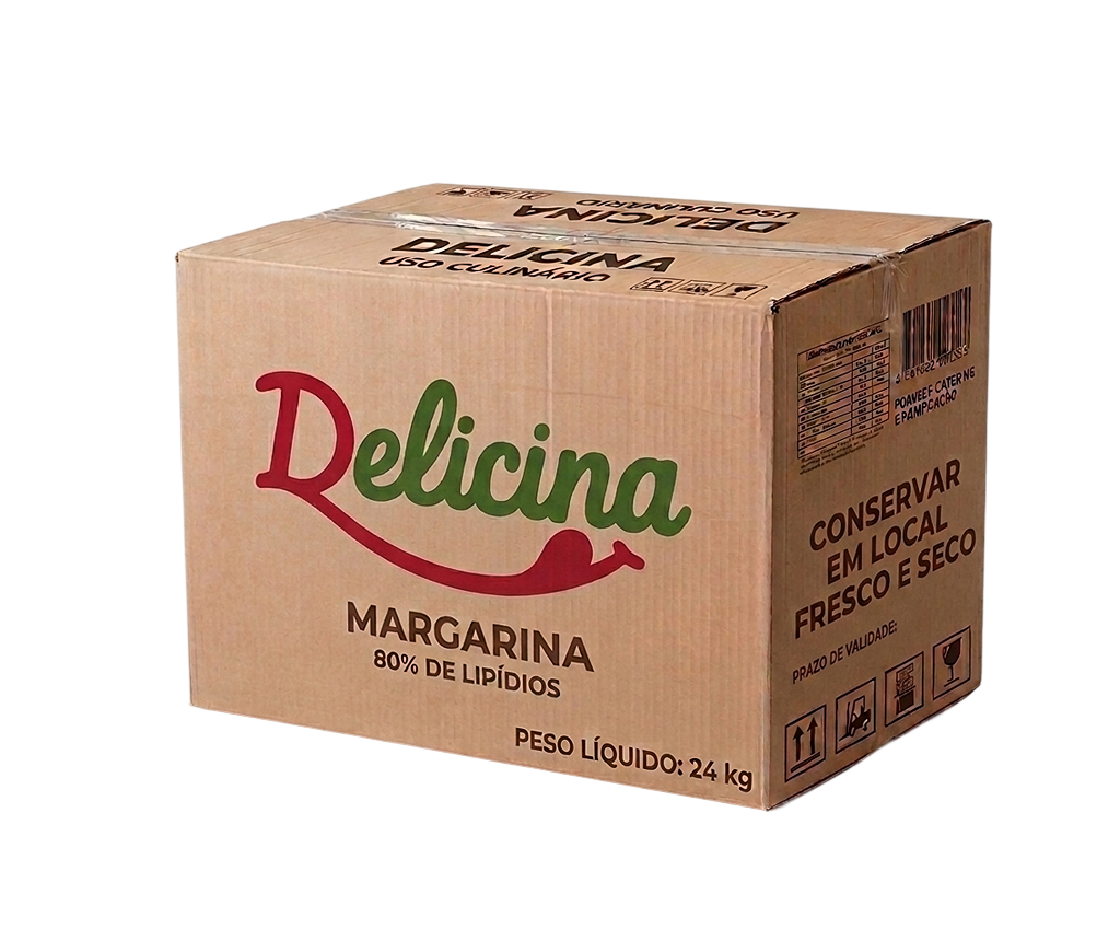 Caixa Delicina 80% com sal 24kg